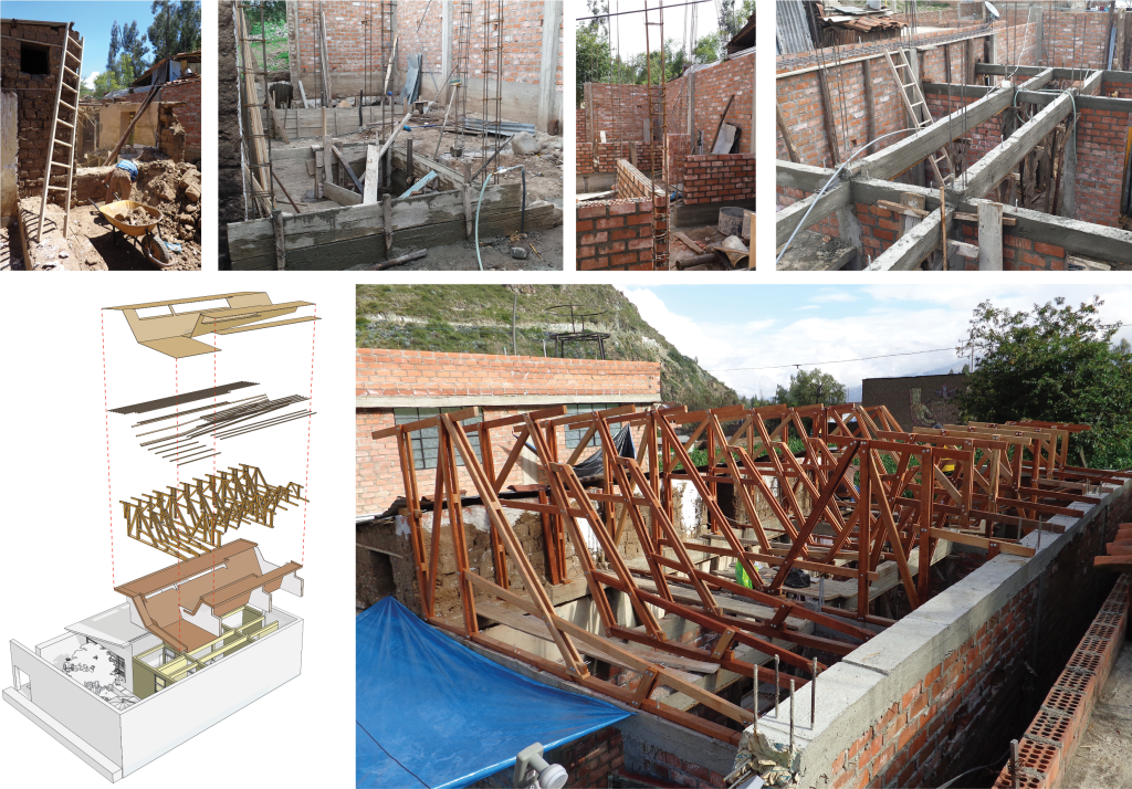 OBJETS_MAISON ROBLES - Projet d’extension et rénovation d'une maison familiale 2014 - Agrandissement et rénovation d'une maison individuelle - mémoire, lumière, existant - terre, bois, brique