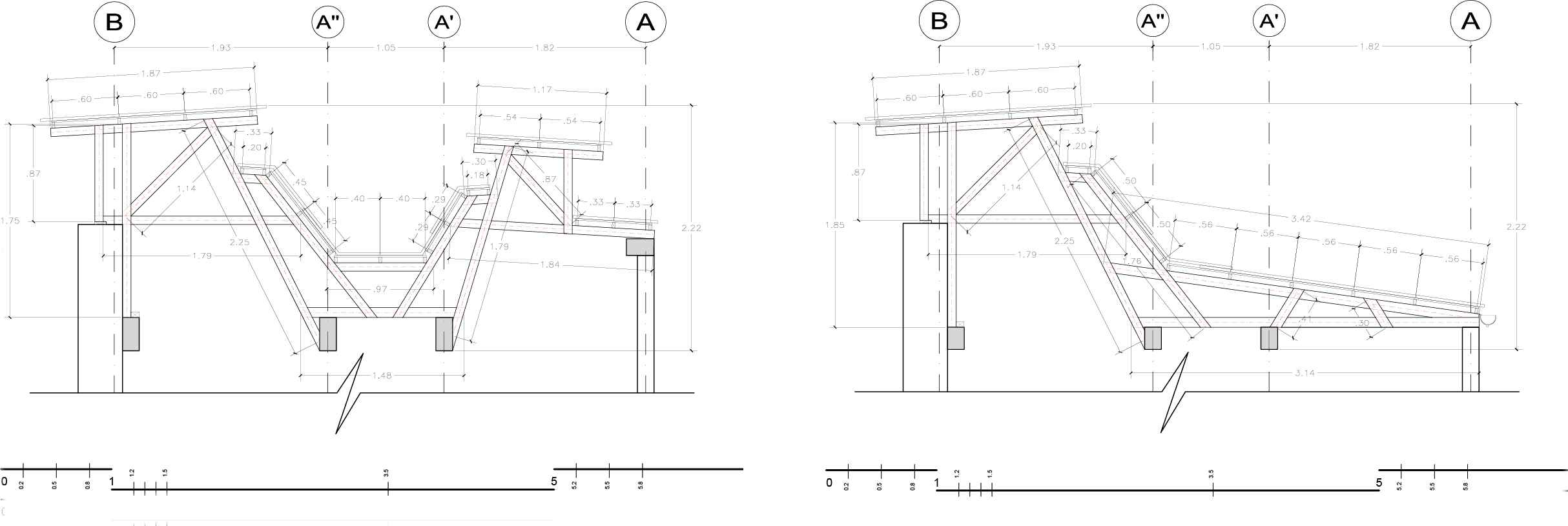 OBJETS_MAISON ROBLES - Projet d’extension et rénovation d'une maison familiale 2014 - Agrandissement et rénovation d'une maison individuelle - mémoire, lumière, existant - terre, bois, brique
