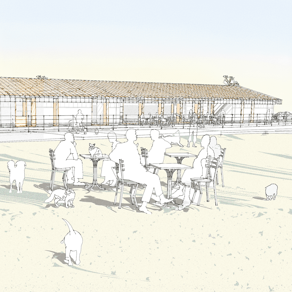 2020 - straw bale puzzle, habitat social - paille porteuse, modulaire, évolutive, structure en bois, chaux, soins aux animaux comme activité d'inclusion sociale, production d'un potager et vente dans un contexte local